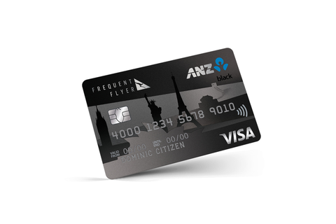 ANZ Frequent Flyer Black credit card logo