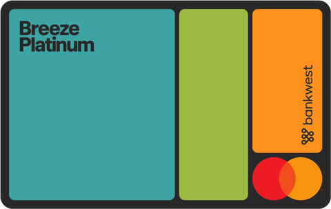 Bankwest Breeze Platinum Mastercard logo