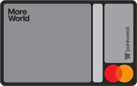 Bankwest More World Mastercard logo