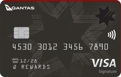 NAB Qantas Rewards Signature Card logo